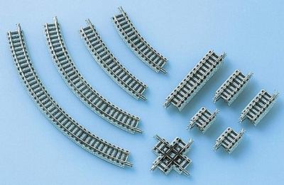 TOMIX N Gauge Mini Rail Cross Cross MX Model Railroad Rail Set Set, Set, Pattern, 91083,