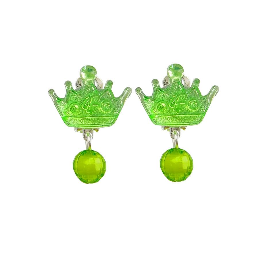 Tiana & Tinkerbell Green Cosplay Jewelry Set