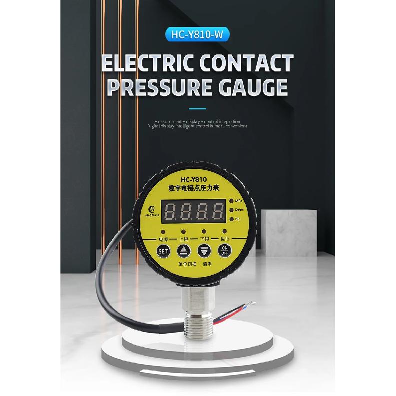 Digital Pressure Switch  Vacuum Digital Electric Contact Water Pump Pipeline Fire Negative Differential Pressure Gauge