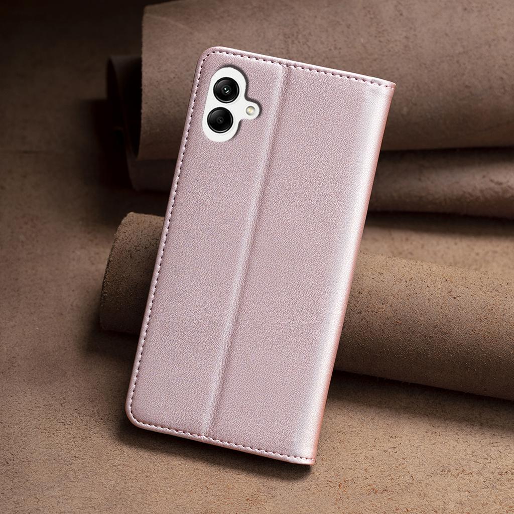 BINFEN COLOR BF18 For Samsung Galaxy A06 4G Leather Case Card Slots Phone Cover