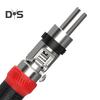 Ratchet Screwdriver with Non-Slip Handle High Strength 180-Degree Pivoting Adjustable Angle 13-in-1 Multi-functional Screwdriver