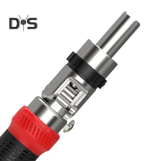 Ratchet Screwdriver with Non-Slip Handle High Strength 180-Degree Pivoting Adjustable Angle 13-in-1 Multi-functional Screwdriver