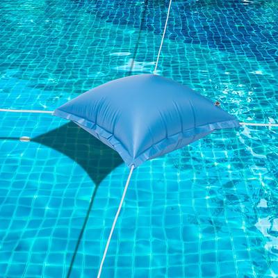 Almofada de Ar para Piscina Extragrossa Almofada para Piscina Resistente ao Frio com Corda para Suporte de Invernização Coberturas de Piscina