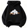 Kawaii Sloth Graphic Hoodie Kids Children's Sweatshirt Hoody for Boys Girls Cartoon Kawaii Casual Hoodies