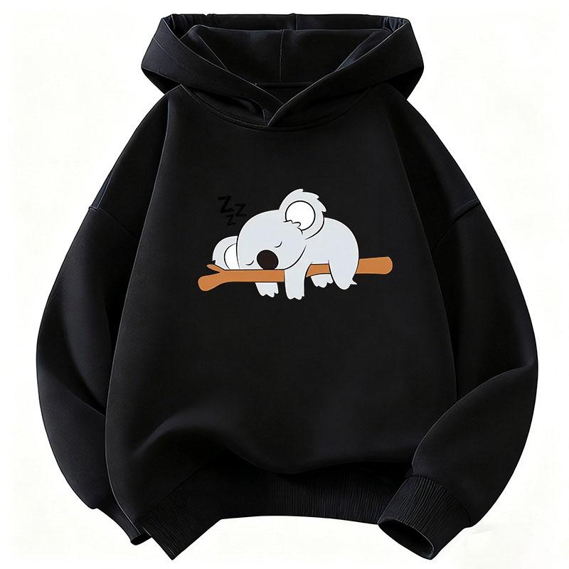 Kawaii Sloth Graphic Hoodie Kids Children's Sweatshirt Hoody for Boys Girls Cartoon Kawaii Casual Hoodies