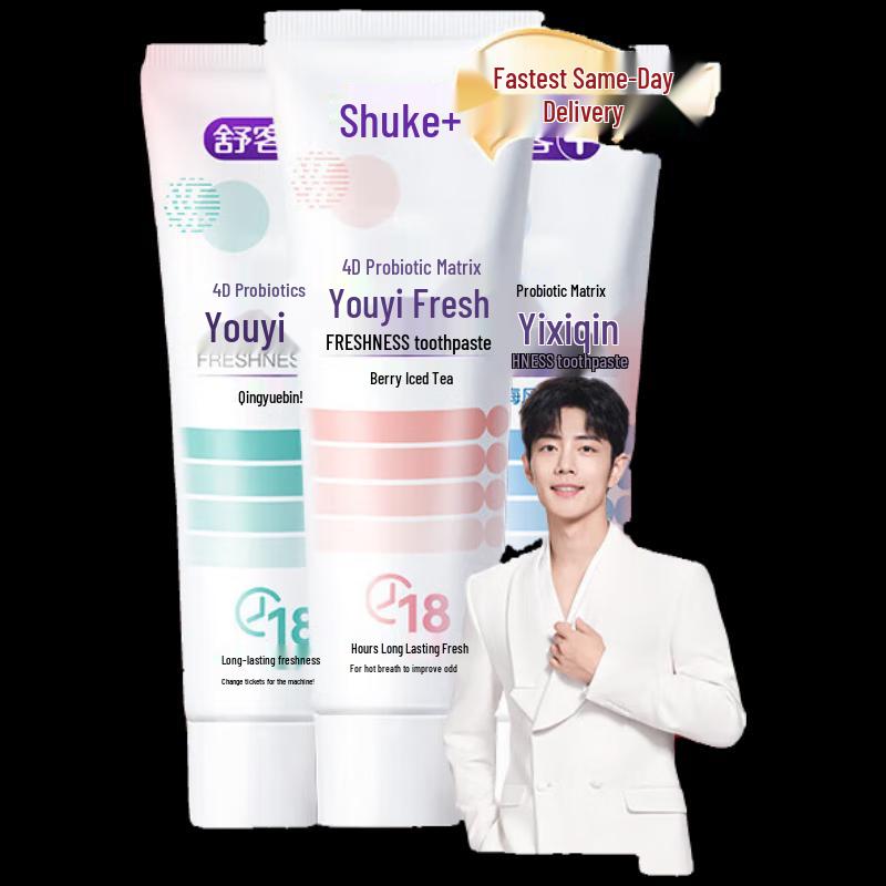 Shuke Youjing Probiotic Toothpaste 3-Pack