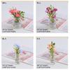 10pc Dashboard Center Console Mount Greenery Decoration Glow Small Figurines Decors Miniature Potted Flowers Ornament