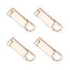  4Pcs Zippers Puller Replacement Detachable Zippers Pulls Zippers Replacement Sliders for Clothing Suitcases Luggage Tents