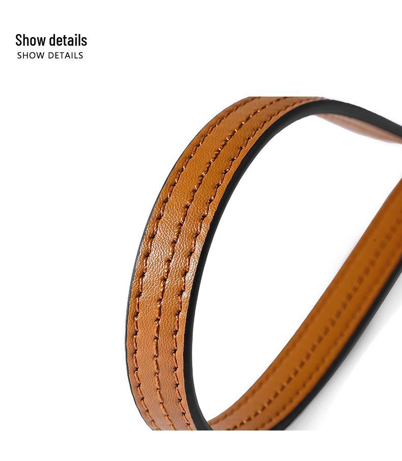 Brown Shoulder Strap for MC Basket Tote Bag Replacement (B-68) - Underarm Conversion. Accessories Sold Separately.