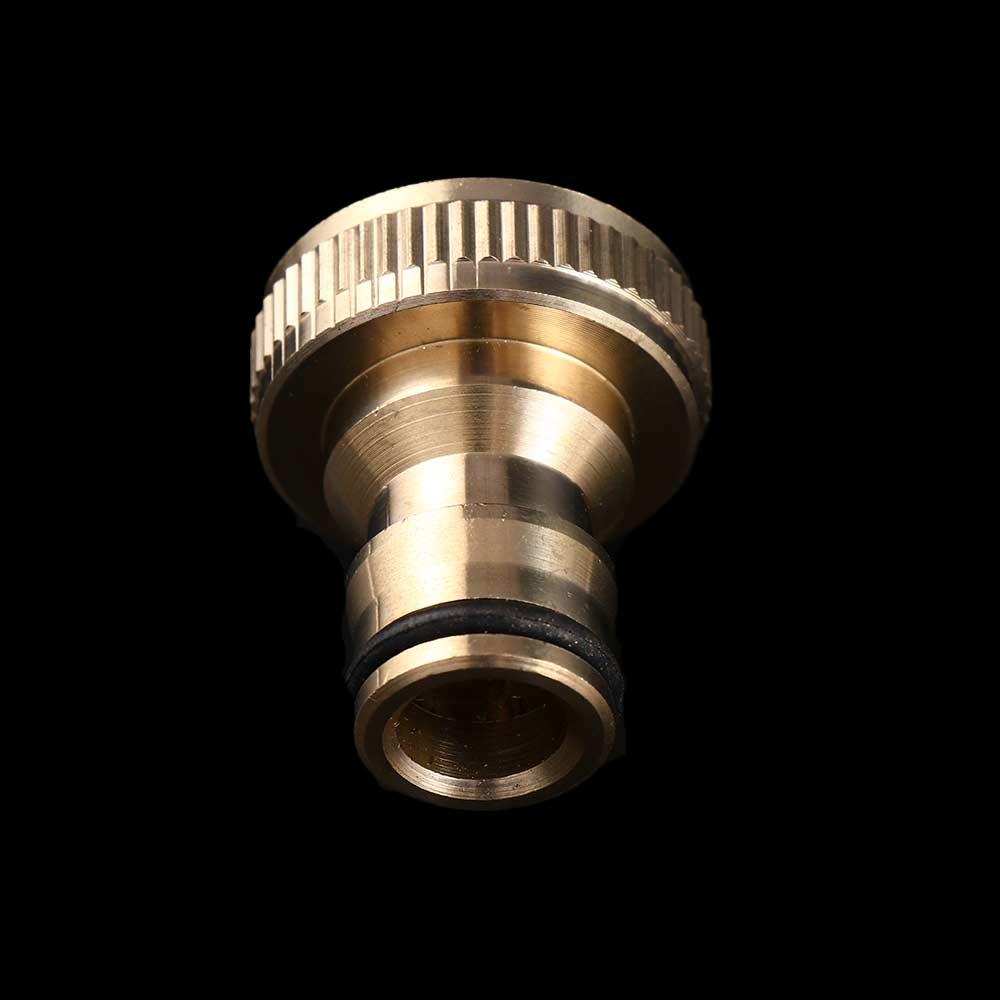 Useful Tool 3/4'' Water Hose Snap Hosepipe Pipe Gardening Fitting Adaptor Quick Connector Brass Tap