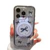 Black Bow Is Suitable for Apple 11oppo Airbag iPhone11/11/11Pro Mobile Phone Case Huawei Transparent.