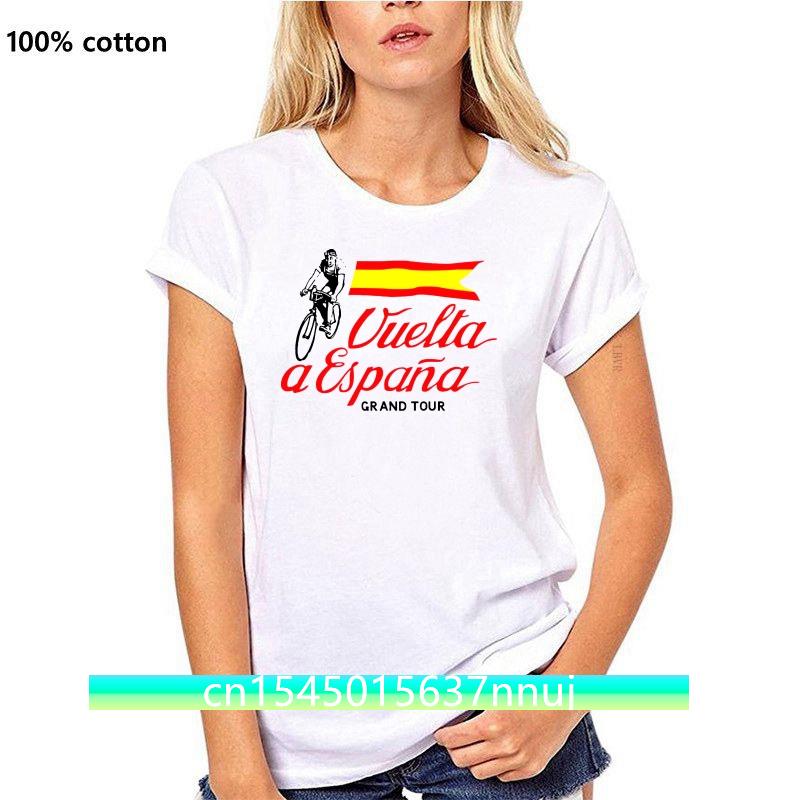 Nové tričko Vuelta A Espana s potiskem pro pánské vintage španělské cyklistické tričko s motivem Grand Tour ve Španělsku