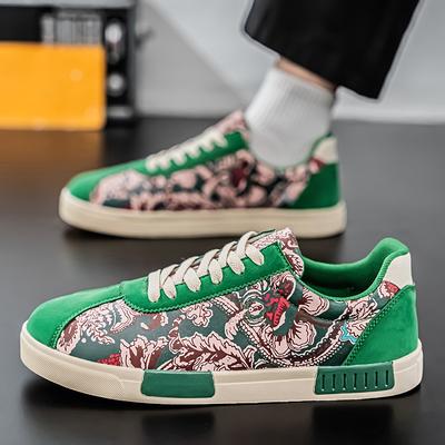 Fashion 2025 New Casual Trendy Fashion Skateboarding All-Season Plus Size 47 High-Quality Men's Sneakers Breathable Comfortable Retro