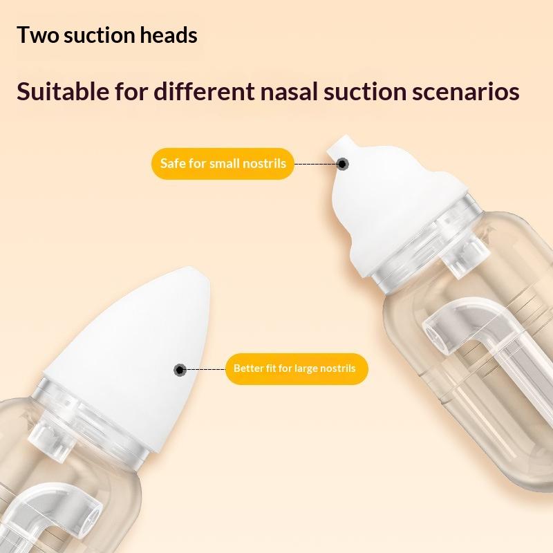 Baby Nasal Aspirator Hand Pump Nose Suctioner Easy Operate for First-time Parents Infant Nasal Care 1 Set