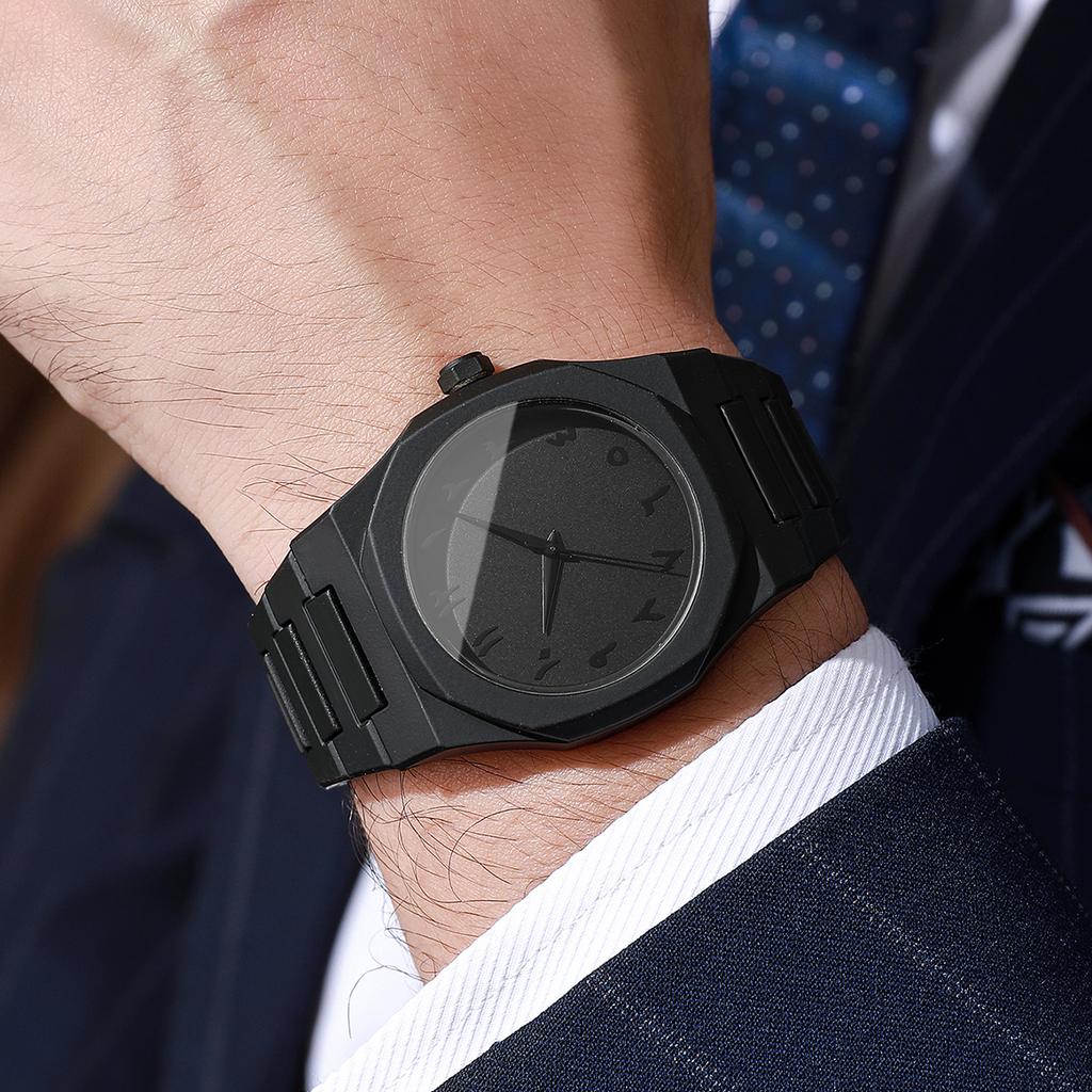Fashion Plastic Strap Men Business Watches Casual Analog Sports Quartz Watch For Mens Clock Reloj Hombre