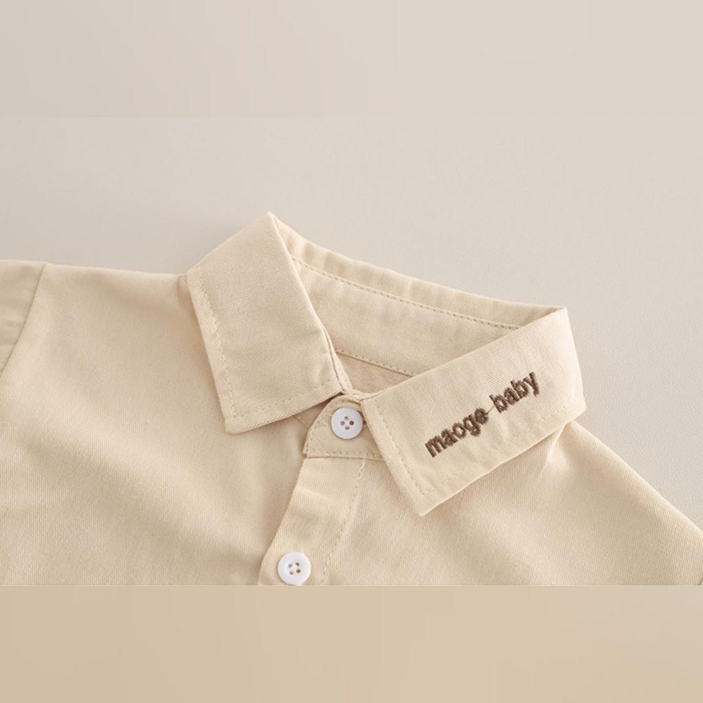 Kids Casual Long-Sleeve Set, Comfortable Daily Wear Outfits