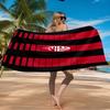 Bolton Wanderers Crest Design Beach Towel Microfiber Beach Towel, Lightweight and Quick-Dry, for Summer Travel, Swimming Pool Fan Birthday Gift