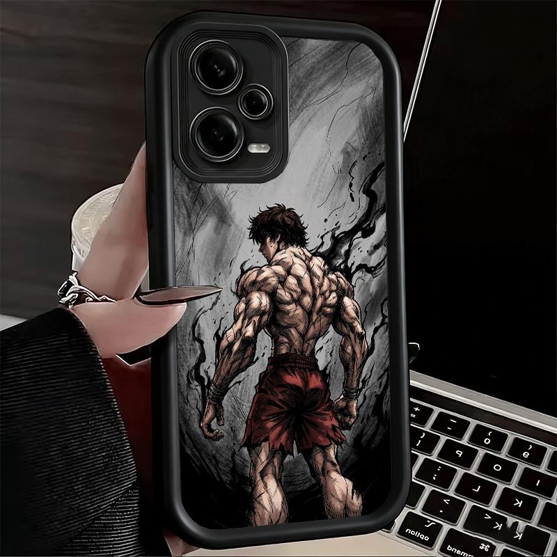 Phone Case for Xiaomi Redmi Note 15 14 13 Pro Plus Baki the Grappler Anime Shell 12S 11 11S 11T 5G 14S Soft Silicone Funda