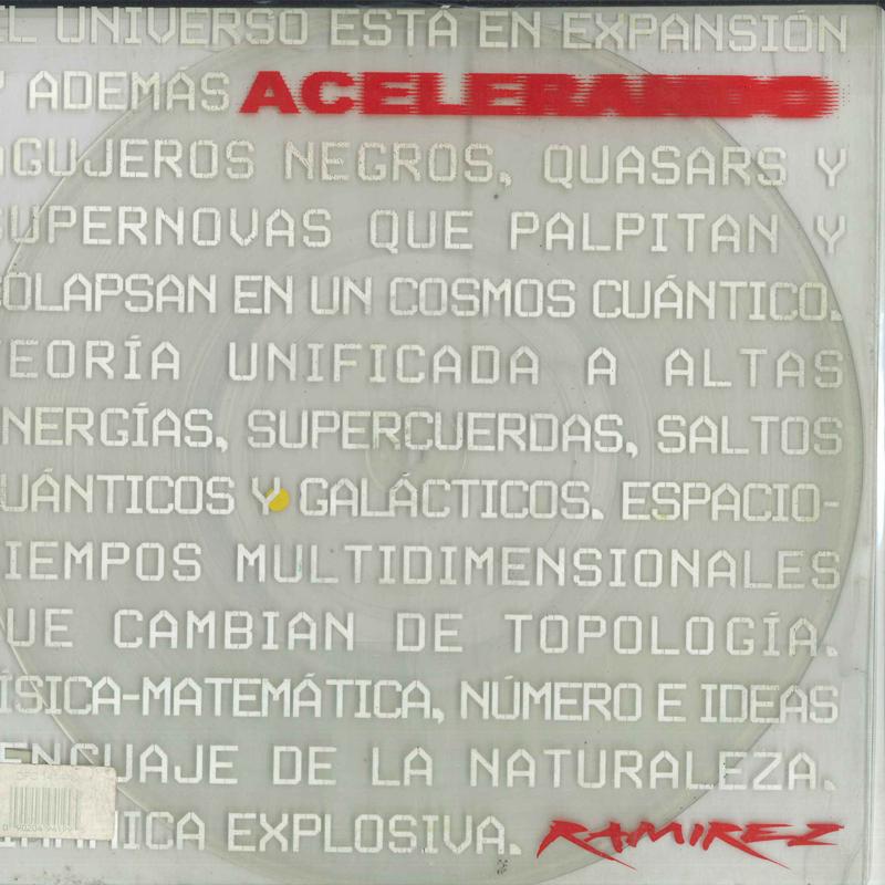 

12inch Record RAMIREZ - Acelerando DFC1414 DFC 2002 Italy Dance & Electronica Used