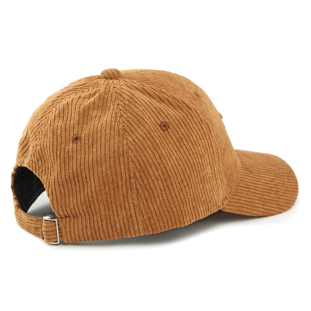 Spring Autumn Corduroy Hat Men's Hard Top Baseball Cap Five-Pointed Star Embroidered Cap Outdoor Sunscreen Hat for Women