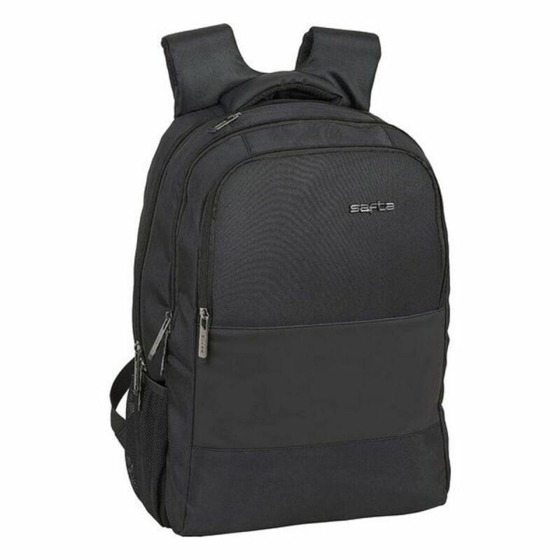 Safta-Backpack for Laptop and Tablet with USB Output Safta 15.6'' Black 30 X 43 X 16 Cm
