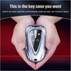 Car Key Cover Zinc Alloy Luxury Shell for Changan CS35PLUS CS55PLUS CS75PLUS CS85 CS55 CS15 CS95 CS75 Eado Fit for UNI-T K Car Key Cover Shell (Gun