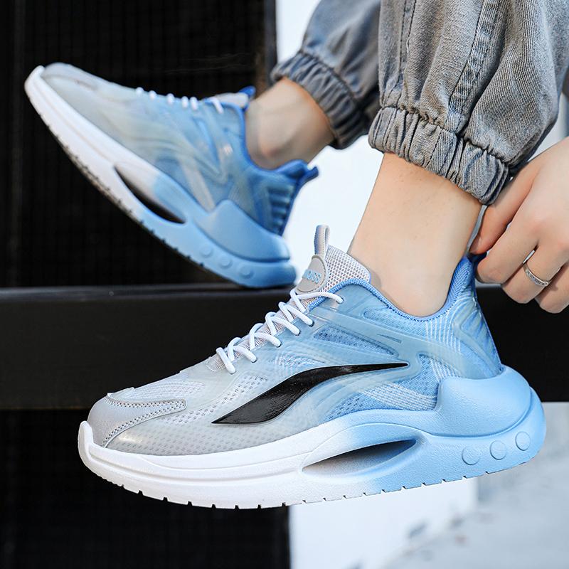 New Autumn Style Breathable Mesh Sports Casual Shoes, Large Size Fashionable and Versatile Comfortable Running Shoes