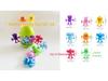 Sticky Music Suction Cup Building Blocks - Soft Silicone Educational Toys for Bath & DIY Play