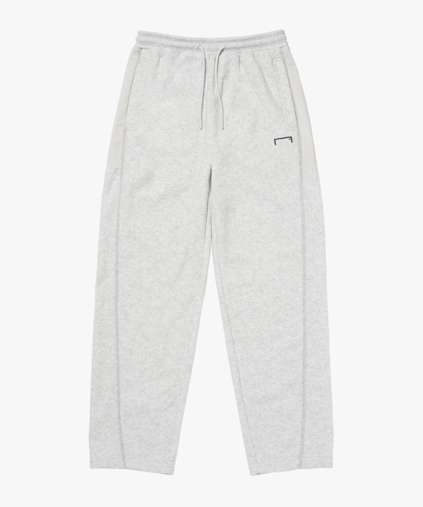 GOALSTUDIO Woven Patch Terry Fleece Jogger-Melange Gray