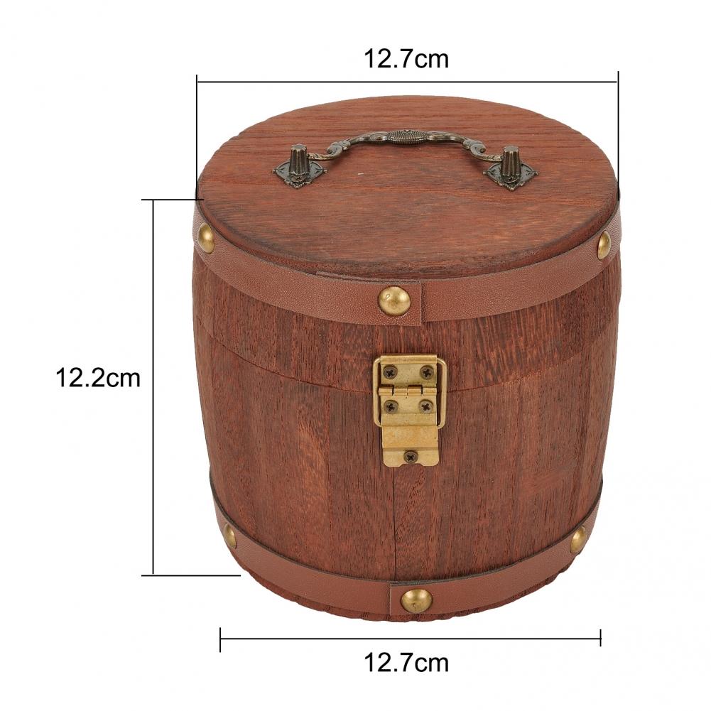 Décor Wooden Canister for Storing For Tea Leaves Coffee Beans and More