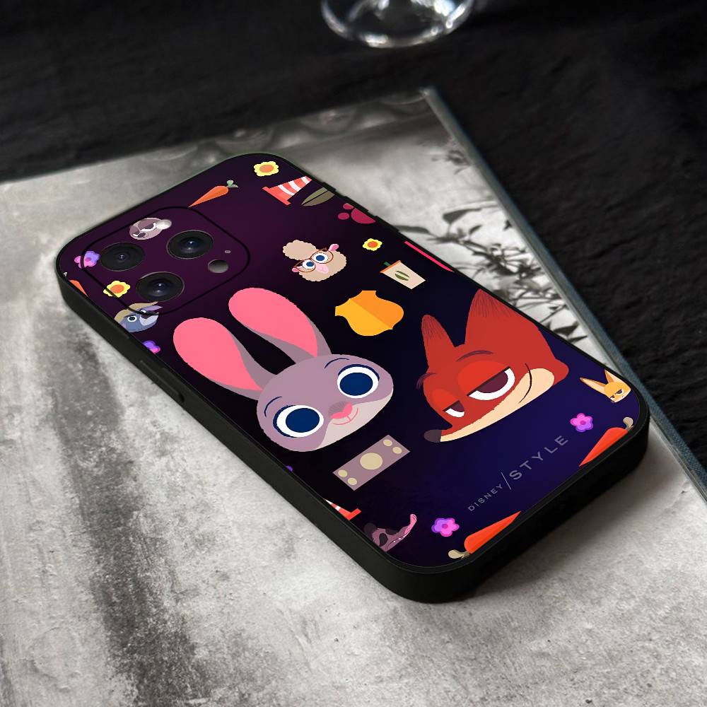 z-zootopia-a  Phone Case Silicone Soft For iPhone 17 Air 16 15 14 13 12 11 Plus Pro Max Plus