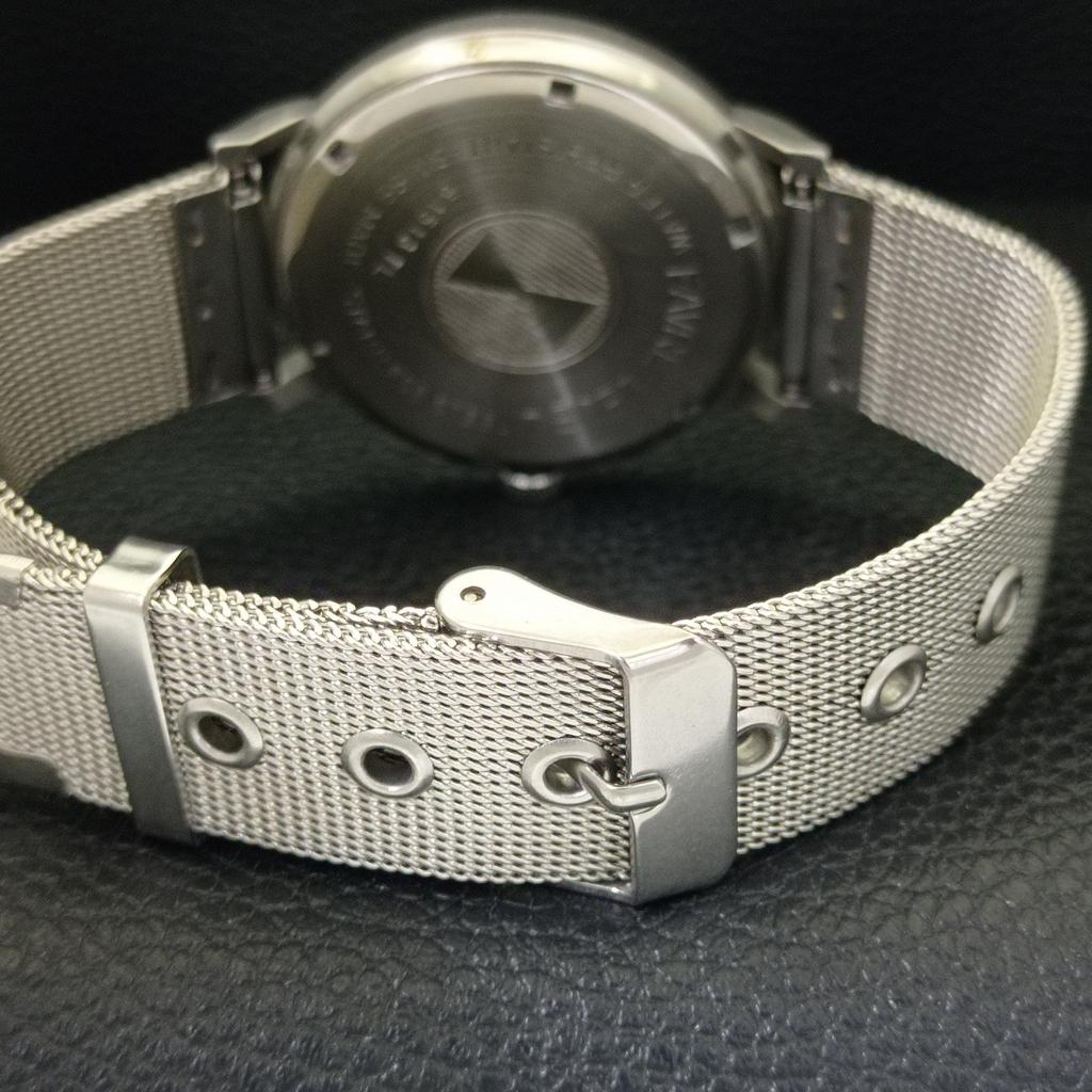 VINTAGE FAVRE LEUBA TWIN POWER 253 HAND-WINDING SWISS MENS BLUE WATCH a702051-5 R208-a702051