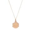 Personalized Necklace Open And Close Moon Zircon Photo Album Pendant Necklace Collarbone Chain Electroplated Gold Color Retention
