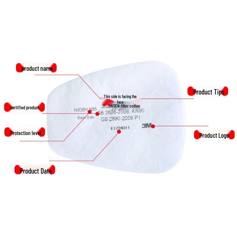 3M 5N11CN Particulate Filters