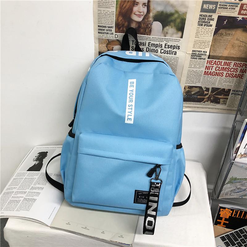 Large Capacity Oxford Cloth Backpack for Female Students