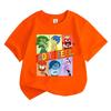 2025 Kids Summer T-shirts Girls/Boys Cotton Short Sleeve Funny Inside Out 2 Print Tshirt Streetwear T Shirts Tops Cartoon Camisetas