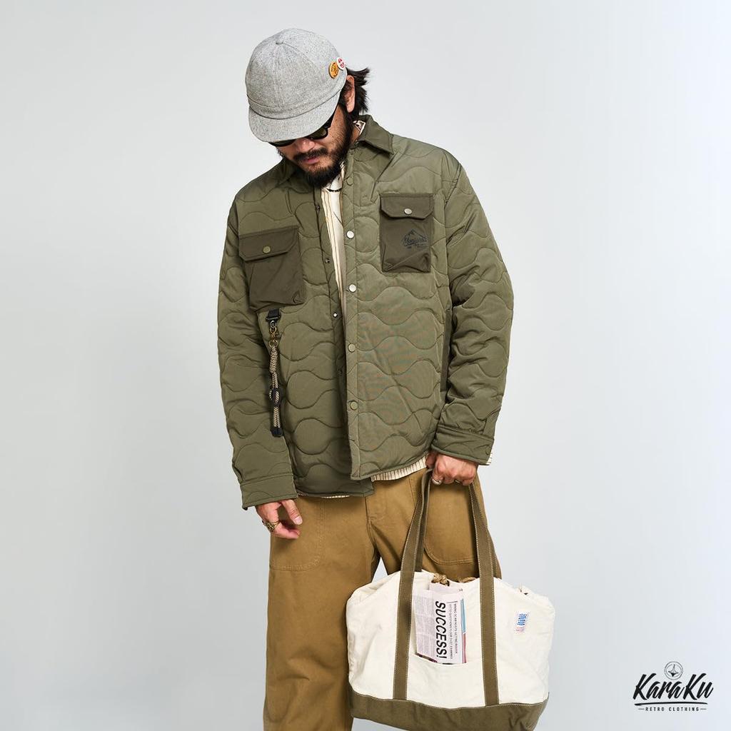 Functional Padded Quilted Jacket [karaku] 4-pocket