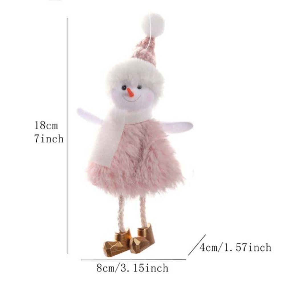 Angel Girl Doll Christmas Tree Pendant Plush Christmas Ornament Doll  Christmas Tree