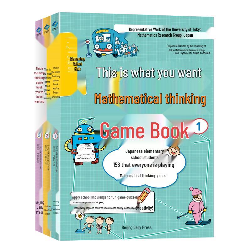 Math Thinking Game Book Set