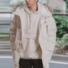New Balance Fur Collar Warm Windproof Down Jacket Asia Sizing 'White' Men's AMJ14321-NMC