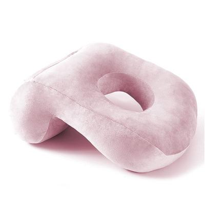 Relaxing Plush Office Nap Pillow Facial Support Comfortable Cushion Pillow Soft Lightweight Hollow Reclining Pillow Men/Women