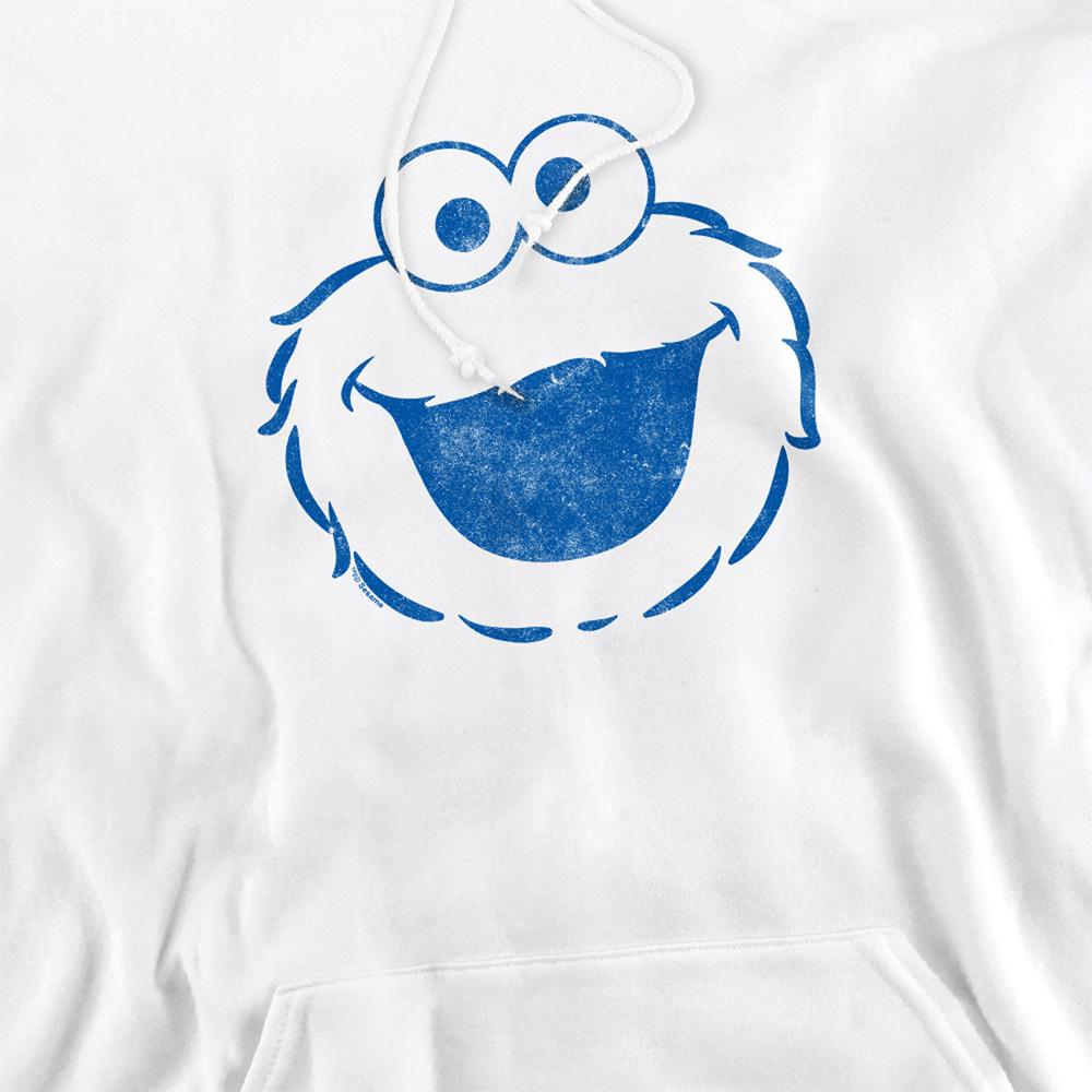 Sesame Street Unisex Adult Cookie Monster Mono Hoodie