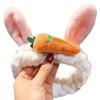 Hairband Cat Coral Plush Headband Cute Soft Hair Bow Headband Hairband Wash Face Makeup Headband Bandage Accessories