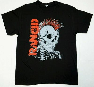 T-shirt RANCID Punk Rock Tee Uomo 100% Cotone Nero Nuova