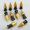 10Pcs Aluminum M5 Motorcycle Windscreen Windshield Spike Bolts Screw Kit for Triumph Daytona Ducati Kawasaki Suzuki Honda Yamaha
