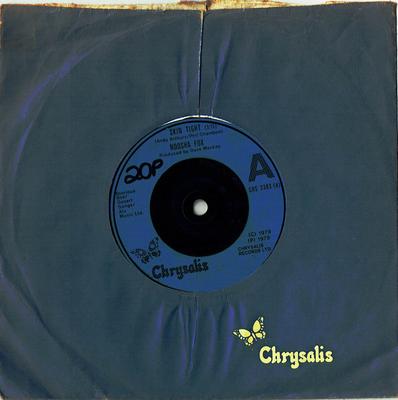 7inch Record NOOSHA FOX - Skin Tight CHS2383 Chrysalis 1979 UK Rock Used