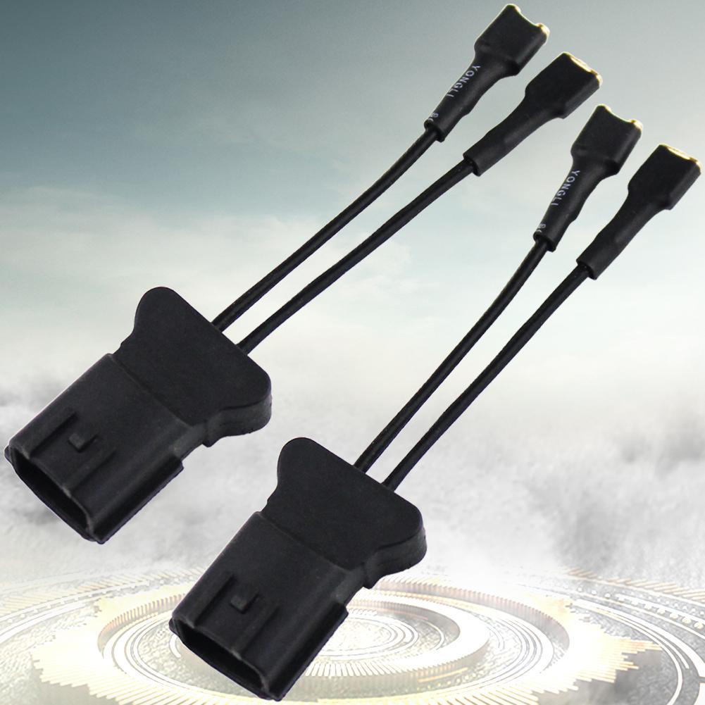 

FARBIN, 2 шт., автомобильная вилка, универсальная розетка в виде улитки, специальный переходник для рожков, автомобильная розетка для динамика Hyundai