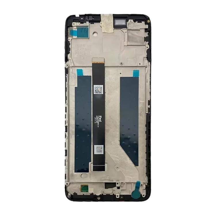 For ZTE Nubia Neo 2 5G Z2352N LCD Screen Digitizer Full Assembly with Frame (Black)