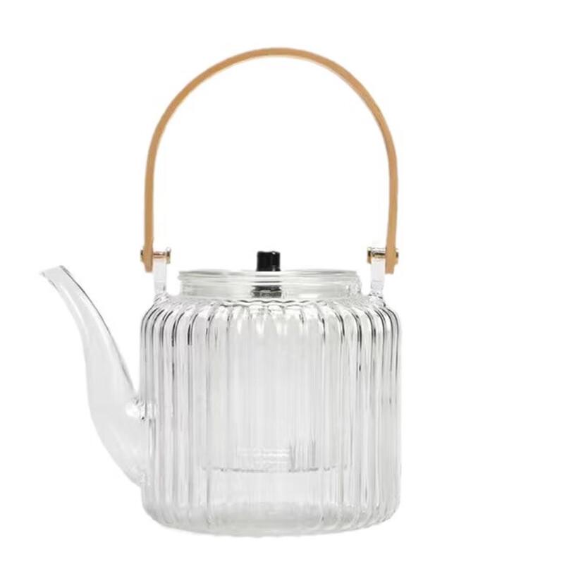 Zen-style Glass Teapot with Handle