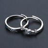 Luxurious Star Finger Rings Stackable Couple Rings Ornament Fashionable Jewelry Elegant Ornaments Minimalist Accessory